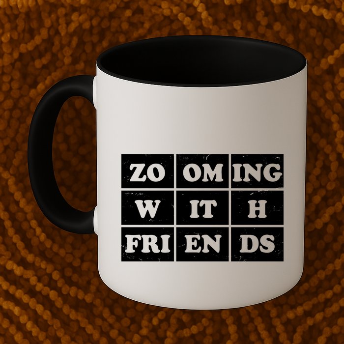 Zooming With Friends Mug
