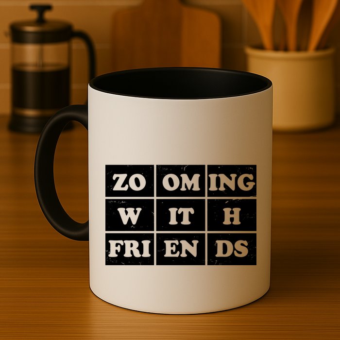 Zooming With Friends Mug
