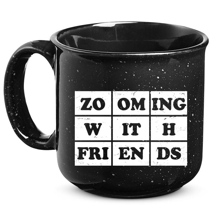 Zooming With Friends 15oz Campfire Ceramic Mug