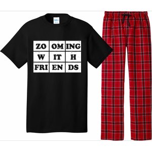 Zooming With Friends Pajama Set