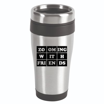 Zooming With Friends 16oz Travel Tumbler
