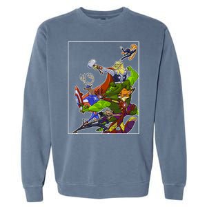 Zootopia Superheroes Avenge Garment-Dyed Sweatshirt