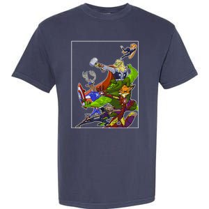 Zootopia Superheroes Avenge Garment-Dyed Heavyweight T-Shirt