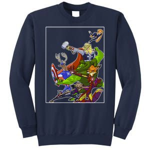 Zootopia Superheroes Avenge Sweatshirt