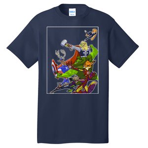 Zootopia Superheroes Avenge Tall T-Shirt