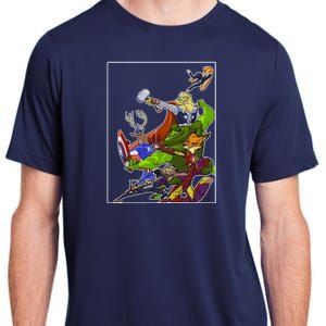 Zootopia Superheroes Avenge Adult ChromaSoft Performance T-Shirt