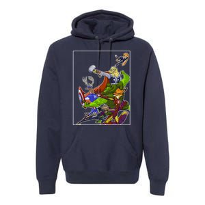 Zootopia Superheroes Avenge Premium Hoodie