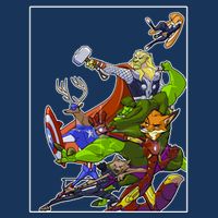 Zootopia Superheroes Avenge 16 in Basic Backpack
