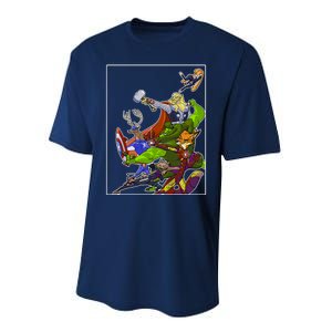 Zootopia Superheroes Avenge Performance Sprint T-Shirt