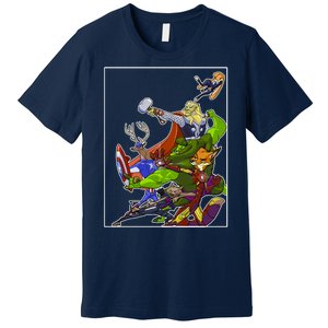 Zootopia Superheroes Avenge Premium T-Shirt