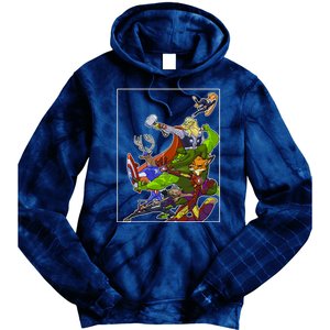 Zootopia Superheroes Avenge Tie Dye Hoodie