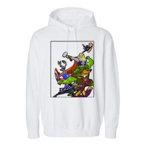 Zootopia Superheroes Avenge Garment-Dyed Fleece Hoodie