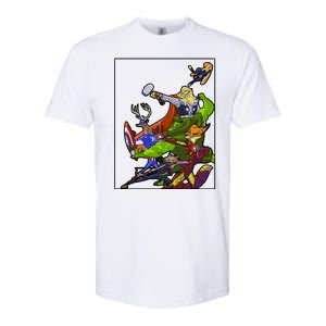 Zootopia Superheroes Avenge Softstyle CVC T-Shirt