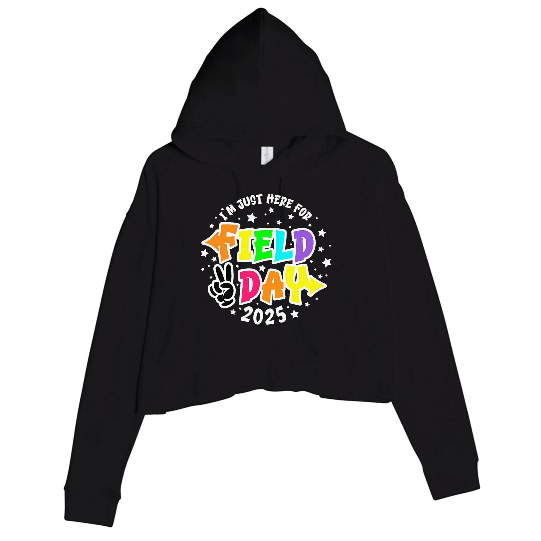 Zone Of Regulation For School Counselor Mental Health Crop Fleece Hoodie