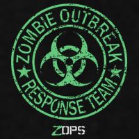 Z Ops Zombie Outbreak Response Team Ladies PosiCharge Tri-Blend Wicking Tank