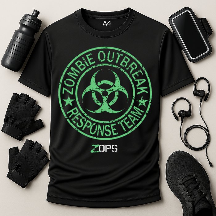 Z Ops Zombie Outbreak Response Team Performance Shirt
