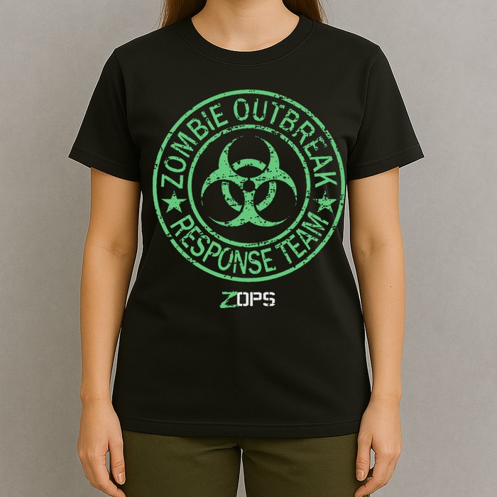 Z Ops Zombie Outbreak Response Team T-Shirt