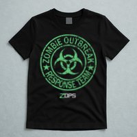 Z Ops Zombie Outbreak Response Team T-Shirt