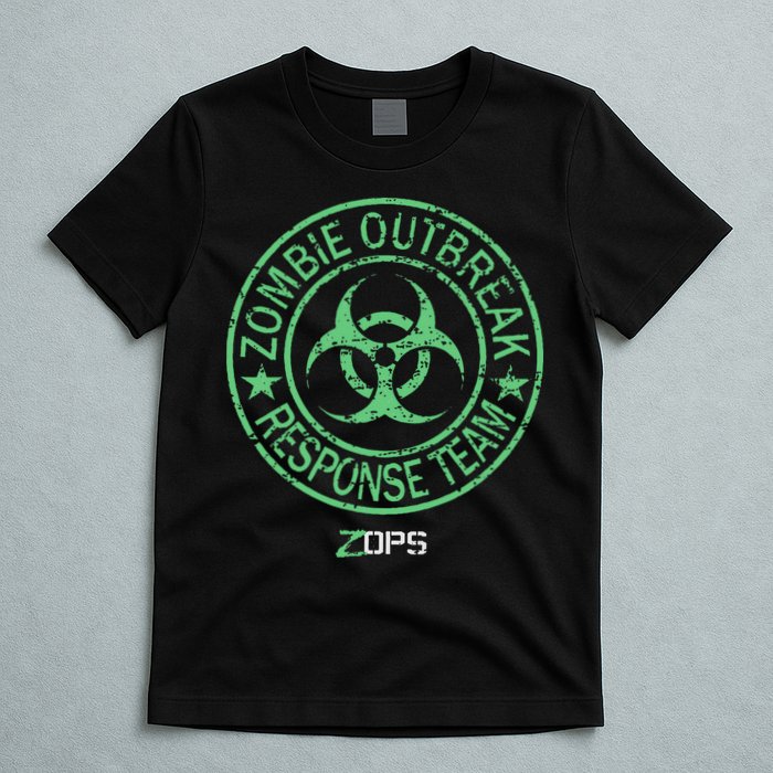 Z Ops Zombie Outbreak Response Team T-Shirt