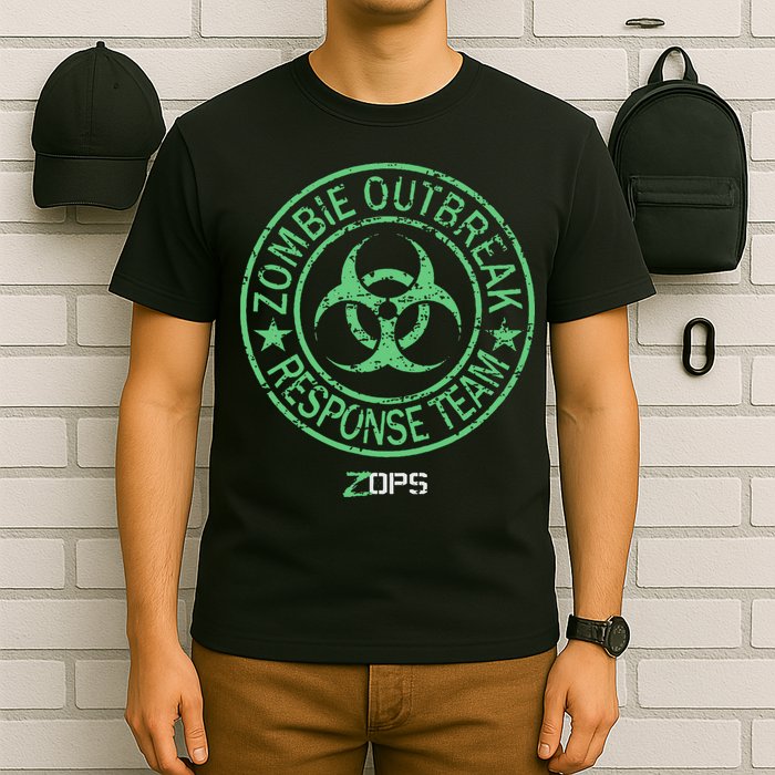 Z Ops Zombie Outbreak Response Team T-Shirt