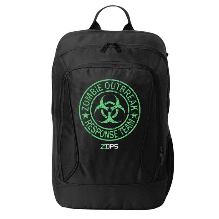Z Ops Zombie Outbreak Response Team City Backpack