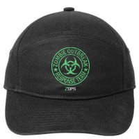 Z Ops Zombie Outbreak Response Team 7-Panel Snapback Hat