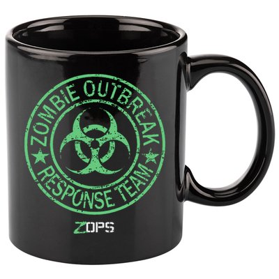 Z Ops Zombie Outbreak Response Team 11oz C Handle Ceramic Mug