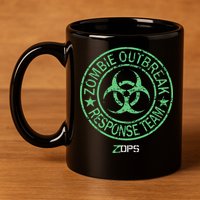 Z Ops Zombie Outbreak Response Team 11oz C Handle Ceramic Mug