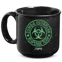 Z Ops Zombie Outbreak Response Team 15oz Campfire Ceramic Mug