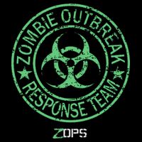 Z Ops Zombie Outbreak Response Team Drawstring Bag