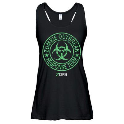 Z Ops Zombie Outbreak Response Team Ladies Essential Flowy Tank