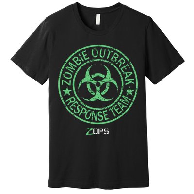 Z Ops Zombie Outbreak Response Team Premium T-Shirt