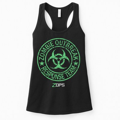 Z Ops Zombie Outbreak Response Team Womens Tank Top