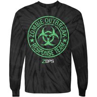 Z Ops Zombie Outbreak Response Team Tie-Dye Long Sleeve Shirt