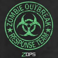 Z Ops Zombie Outbreak Response Team Trucker Hat