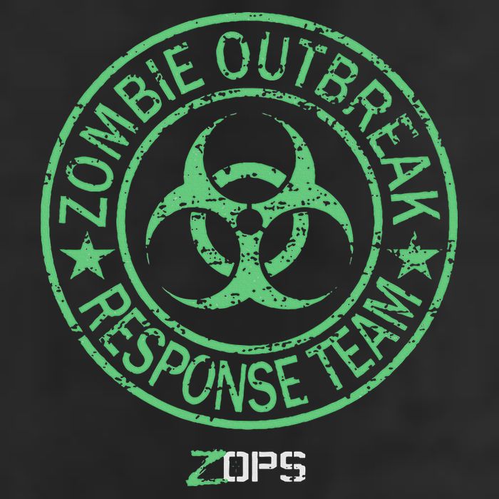 Z Ops Zombie Outbreak Response Team Trucker Hat