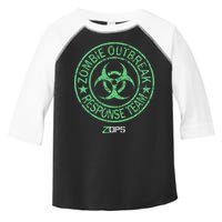 Z Ops Zombie Outbreak Response Team Toddler Fine Jersey T-Shirt