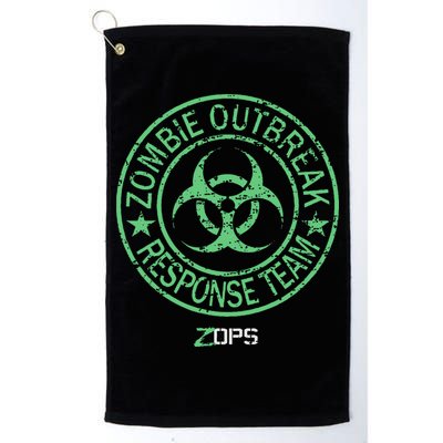 Z Ops Zombie Outbreak Response Team Golf Towel