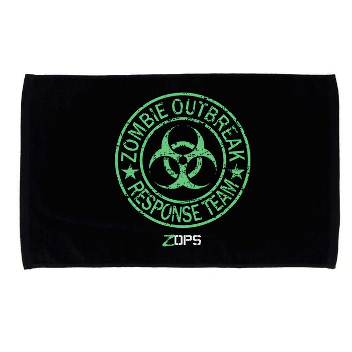Z Ops Zombie Outbreak Response Team Microfiber Hand Towel