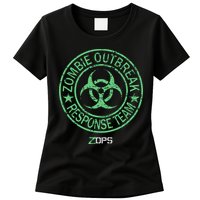 Z Ops Zombie Outbreak Response Team Womens T-Shirt
