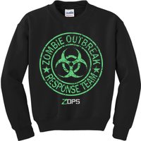 Z Ops Zombie Outbreak Response Team Kids Sweatshirt