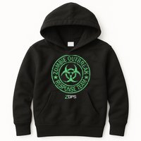 Z Ops Zombie Outbreak Response Team Kids Hoodie