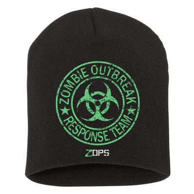 Z Ops Zombie Outbreak Response Team Short Acrylic Beanie