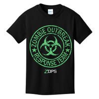 Z Ops Zombie Outbreak Response Team Kids T-Shirt