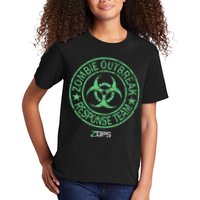 Z Ops Zombie Outbreak Response Team Kids T-Shirt
