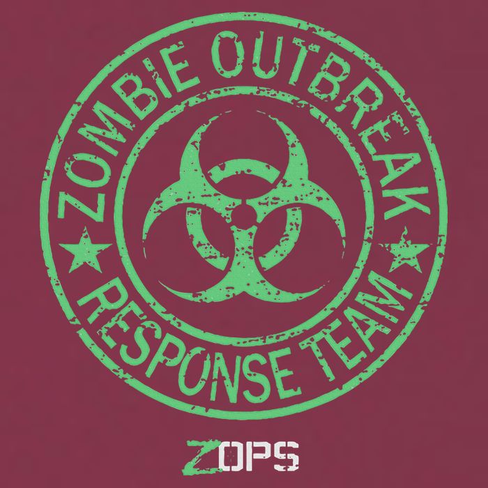 Z Ops Zombie Outbreak Response Team 16oz Travel Tumbler