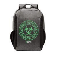 Z Ops Zombie Outbreak Response Team Vector Backpack