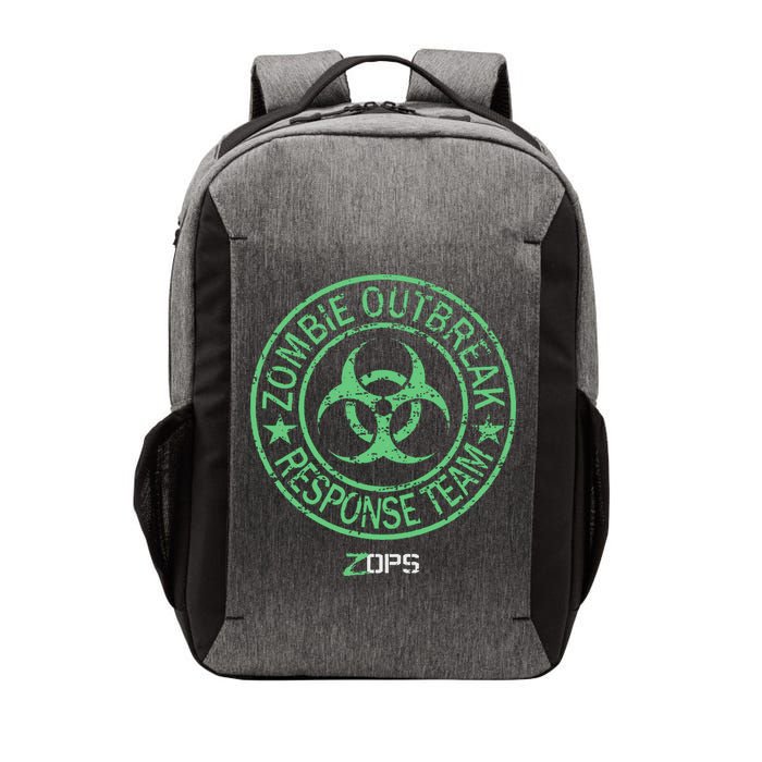 Z Ops Zombie Outbreak Response Team Vector Backpack