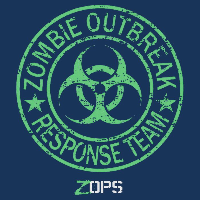 Z Ops Zombie Outbreak Response Team Infant Baby Jersey Bodysuit
