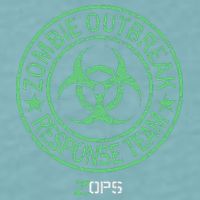 Z Ops Zombie Outbreak Response Team Sueded Cloud Jersey T-Shirt